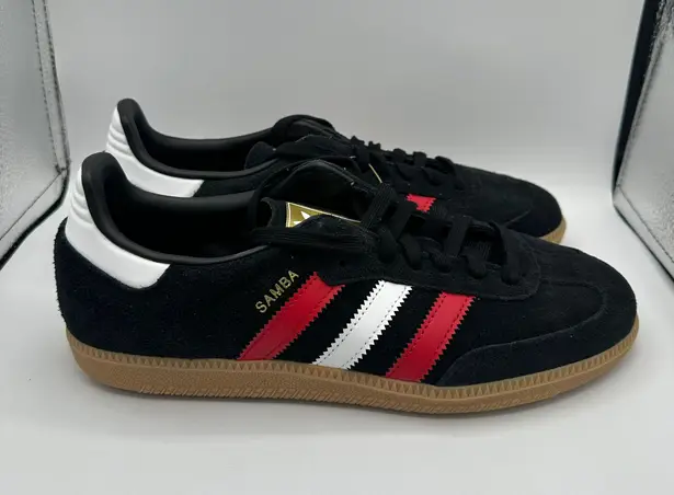 Adidas Samba OG “Black White Scarlet”