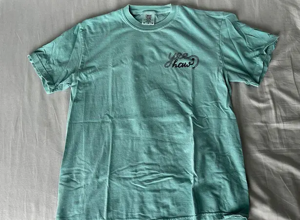 Make America Cowboy Again Comfort Colors Unisex Sz M Graphic T