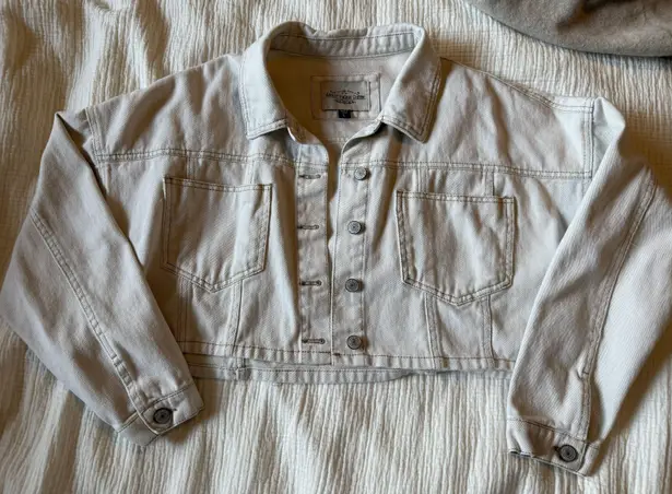 Ashley-Vintage Charm Cropped Jean Jacket