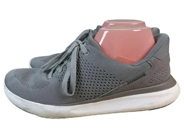Kizik Lima Mesh Grey Slip In Easy On Sneaker Shoe Unisex Women's 9 Men's 7.5 Gray