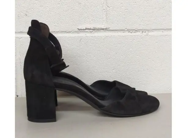 Paul Green NEW black heeled sandal christy heel open toe Us 8, UK 5 1/2