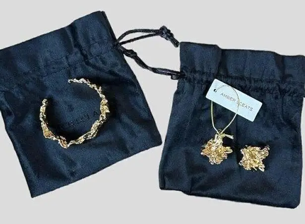 Amber Sceats Reese Earrings and Emery Bracelets