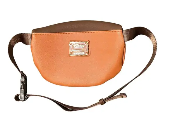 Lounge Fly Disney Lilo Stitch Fanny Pack Belt Bag BoxLunch Exclusive Brown Multi