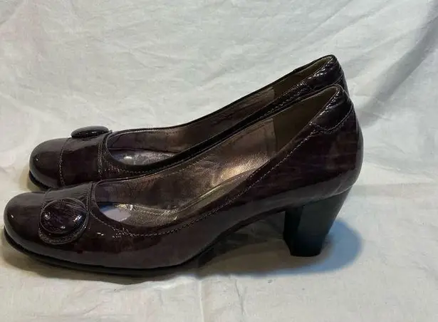 Ecco  Brown Marbled Heels Size 40