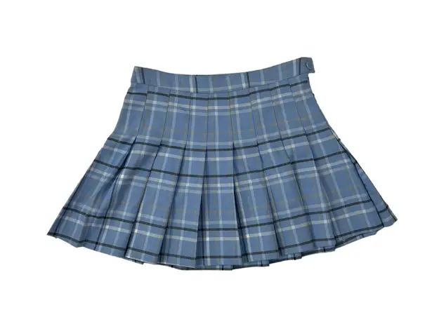 Full Tilt Plaid Pleated Kawaii Skirt