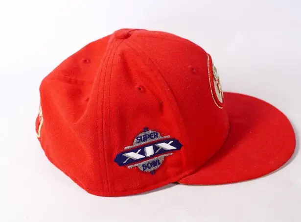 San Francisco 49ers Red NFL Football Fitted Baseball Ball Cap Hat