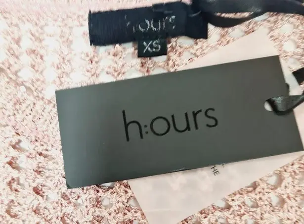 H:ours Emma Sequin Mini Dress in Mauve XS