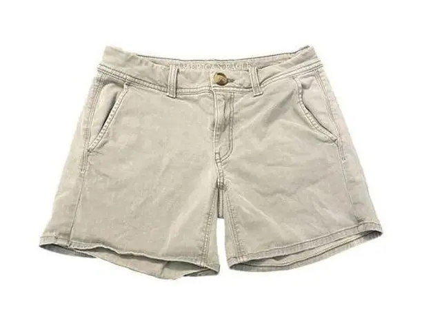 American Eagle  Super Stretch X Midi Shorts Sz 2