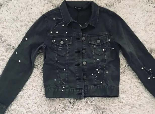 Dear John NWT  Embellished Jean Jacket