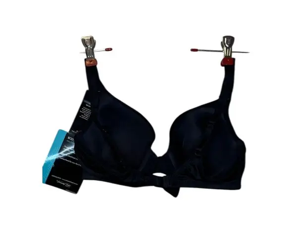 Vanity Fair Womens Bra Body Sleeks Full Coverage Contour Underwire Black 34B NWT