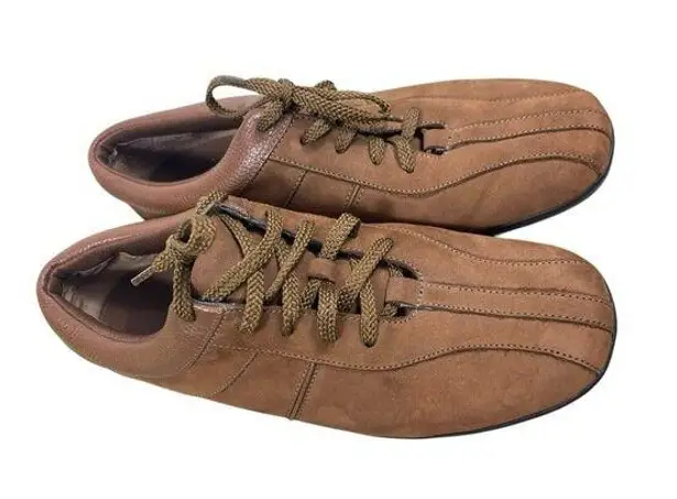 Esprit Easy Women’s Brown Soft Suede Lightweight Tie Casual Loafer Shoes 10M