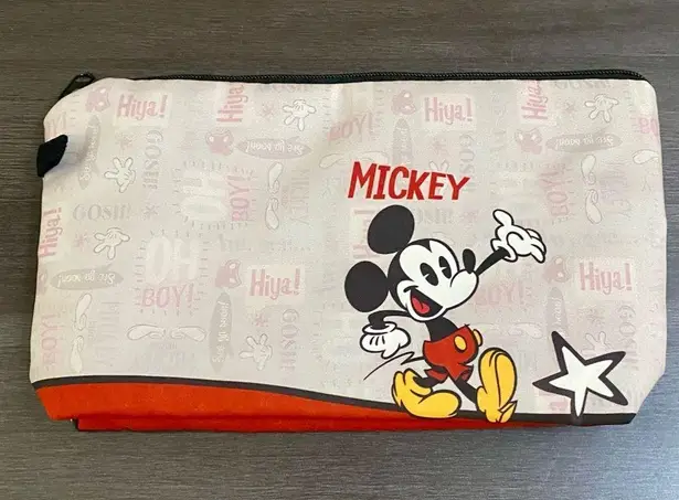 Mickey Mouse Wristlet Pouch Pink