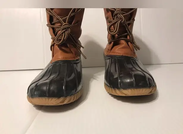 The Original duck boot Arianna winter snow rain mid calf boot women size 7.5 M