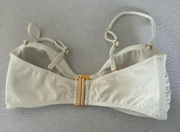 VIX Firenze Becky Bandeau Top, Size Large, $138 White