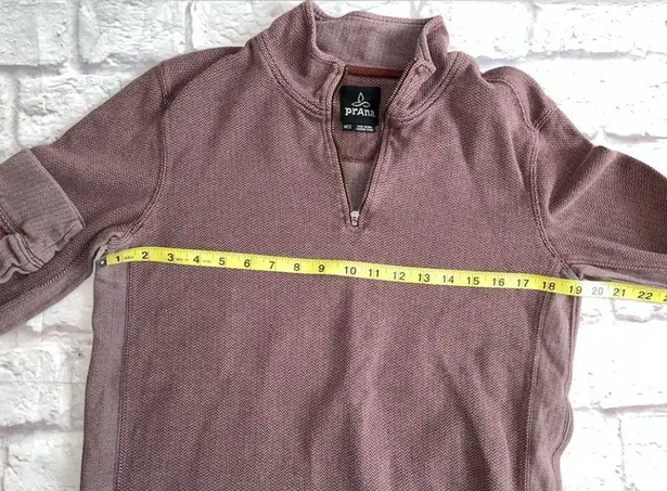 prAna Pullover Quarter Zip sz M
