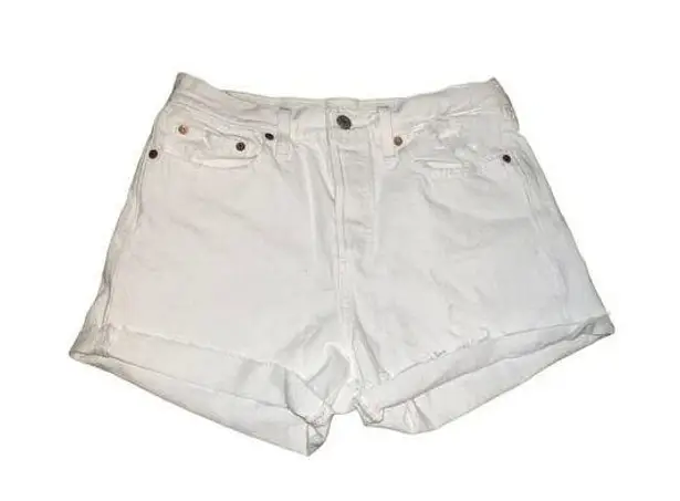 Levi's Levi’s Wedgie Jean Shorts Size 28 White