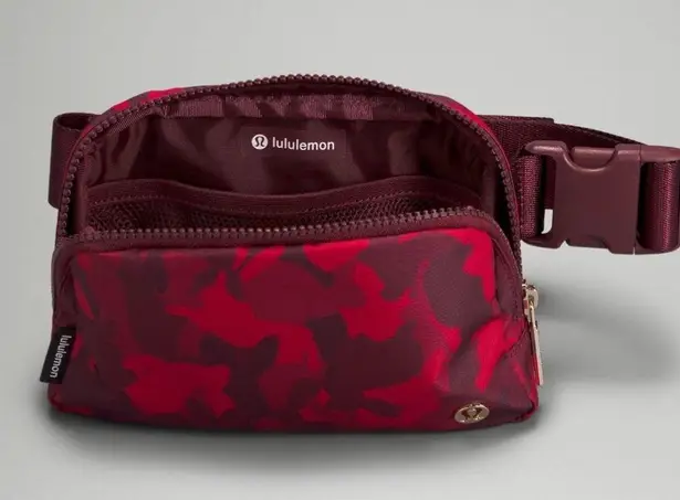 Lululemon NWT  New Year Everywhere Belt Bag Rabbit All Over Print Red Multi