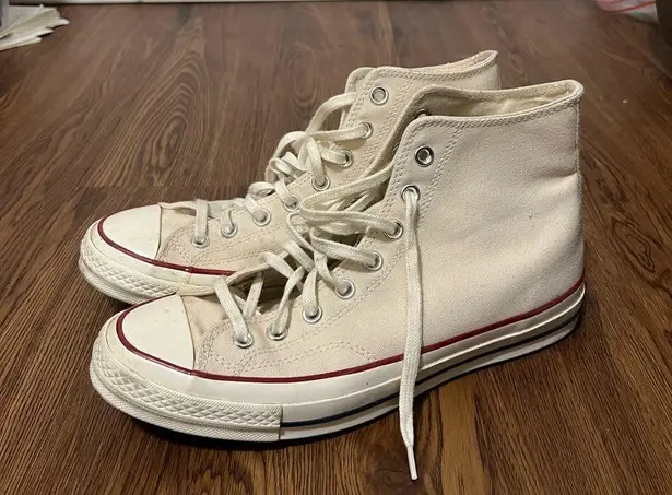 Converse  All Star Chuck Taylor Parchment 70 Canvas High Top Sneakers Size 11 $90