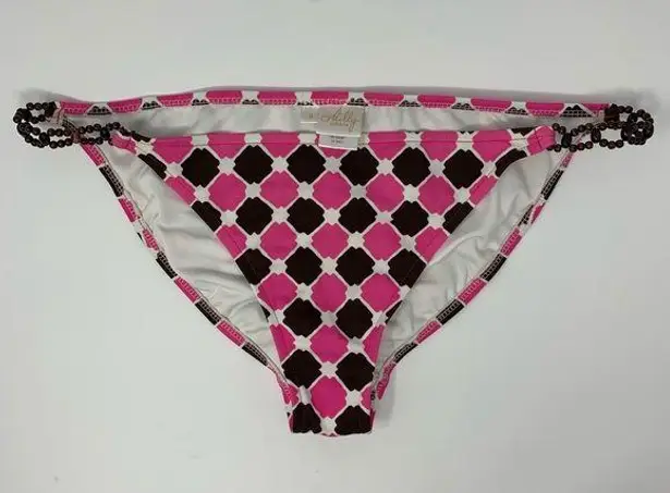 Milly  pink bikini bottoms size medium