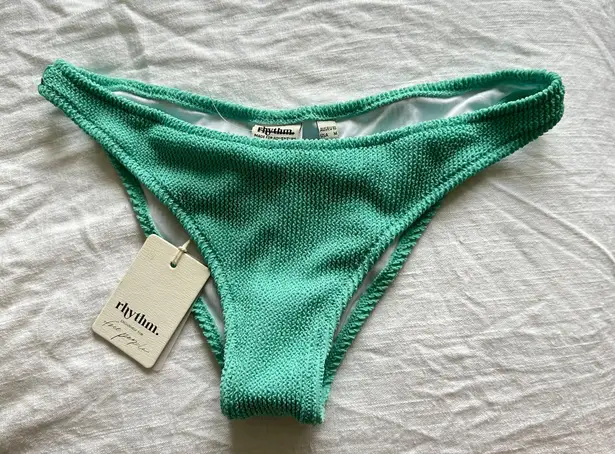 Rhythm Rythm Wave Break Crinkle Bikini Bottom