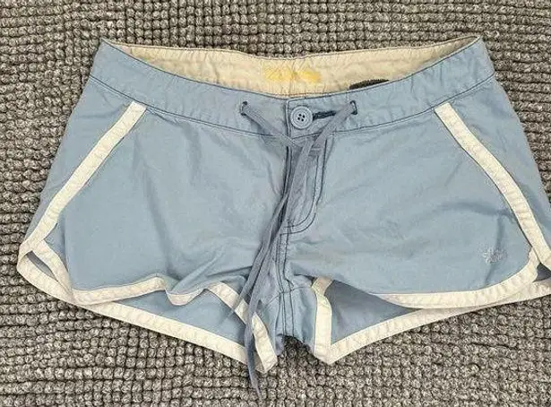 Unionbay  baby blue and white shorts