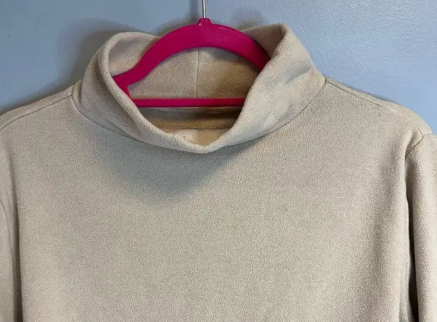 Dudley Stephens Tan Baldwin Turtleneck in Terry Fleece XS EUC Discontinued Style