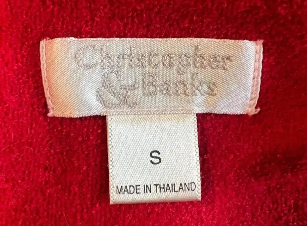 Christopher & Banks Women’s Christmas Vest Size S