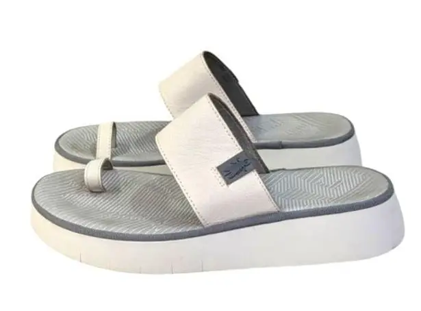 Fly London Chev Platform Sandals GUC $170 Size 40 US 9/9.5 S3518