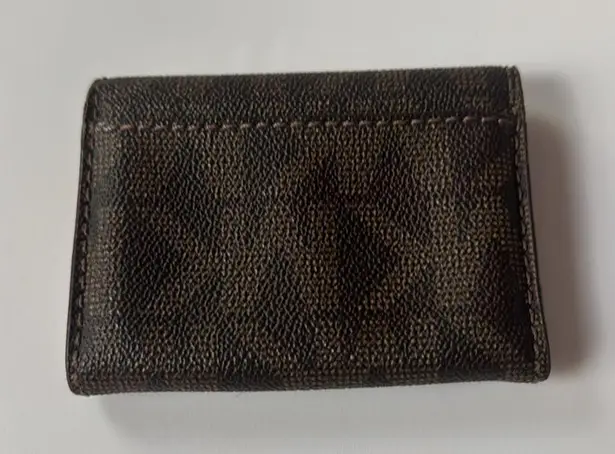 Michael Kors  Signature Logo Canvas Small Coin Card Case - Image 2
