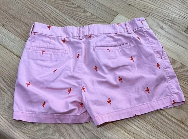 Jones New York 𝅺JONES & Co  Pink Flamingo Shorts Size 8