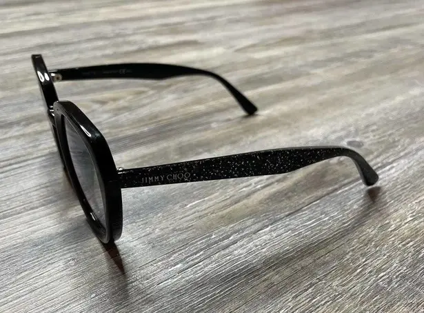 Jimmy Choo Women's Black MACE/S NS8/IC Plastic Frame Sunglasses sz 53-21-145