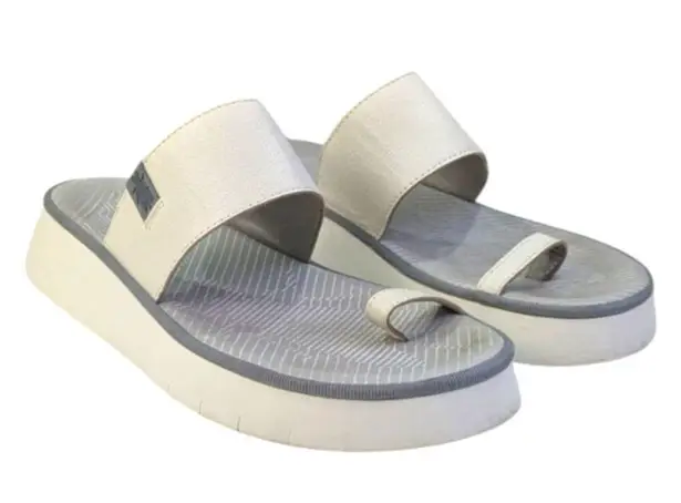 Fly London Chev Platform Sandals GUC $170 Size 40 US 9/9.5 S3518