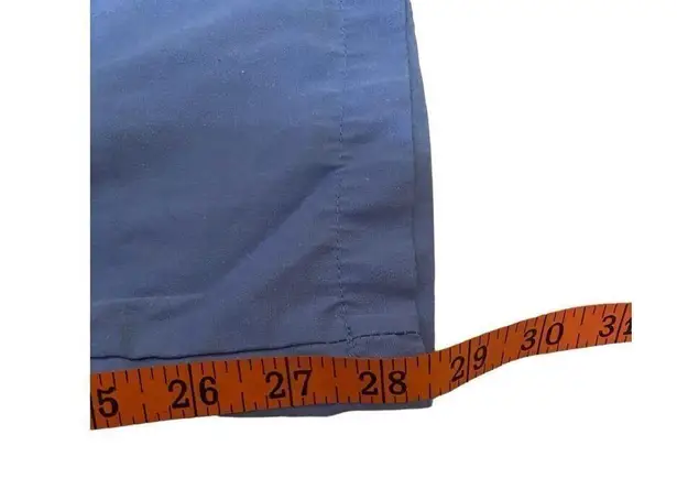 Heart Pattern Scrub Top And Pants Set Uniform Workwear Occupational Work Blue