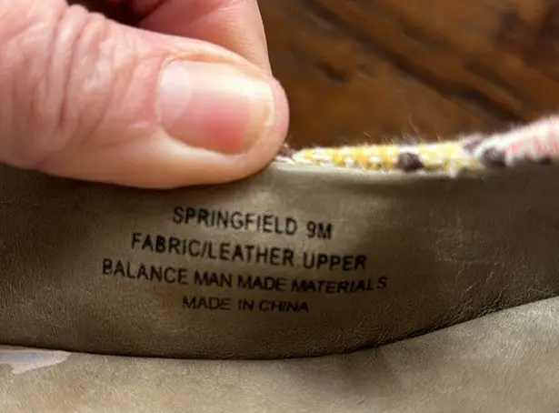 OTBT Women Springfield Mary Jane Clog Size 9 Platfrom Striped Multicolor…