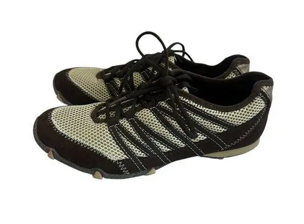 Bass Bounce Brown Lightweight Hiking Walking Outdoor Shoes Elastic Suede Size 10