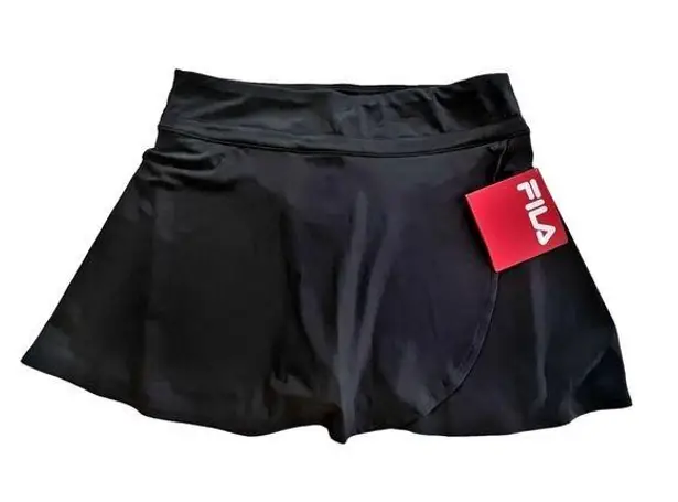 FILA  Women’s Black Rally Skort size Medium NEW