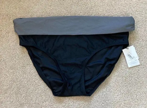 Calvin Klein ⭐️ New with tags  Foldover black Bikini Bottoms in size xl