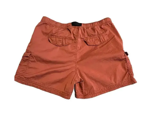 Unionbay  Cargo Shorts Women's Size XL Burnt Orange Black Belt 5 Inch Inseam NEW