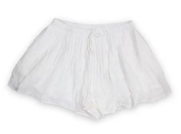 American Eagle  Outfitters Drawstring Skort Elastic Waist White Size M NWT