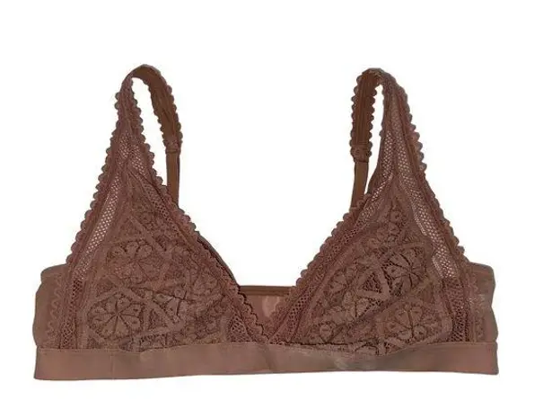 Aerie  nude lace bralette‎ size L