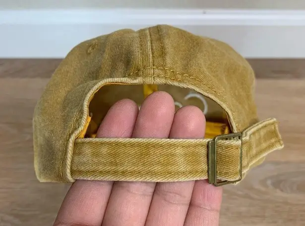 Cali Girl Mustard Yellow Adjustable Strapback Hat