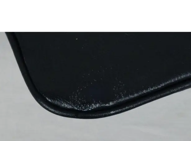 New York & Co. Black Quilted Crossbody Purse Zipper Chain Detail