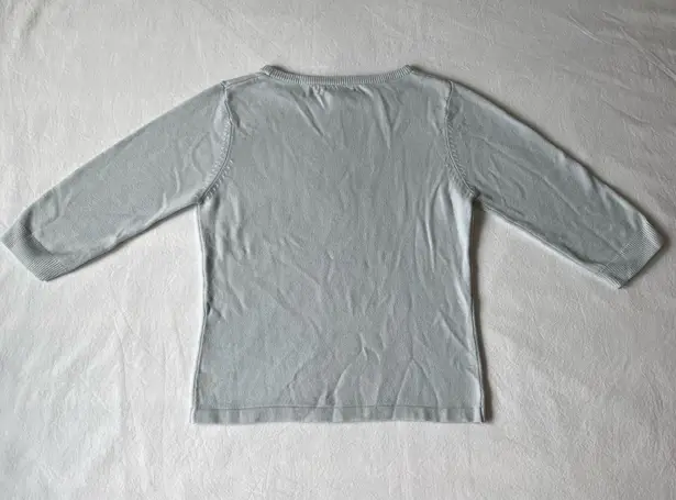 V.A.S. Clothing Co. Pale Blue Crop Sweater