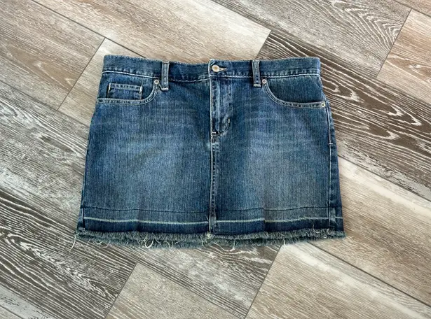 Old Navy Sz 8  Way Too Cute Blue Jean Mini Skirt