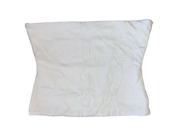 WARDROBE.NYC Opaque Tube Top in White Large New Womens Strapless Bandeau