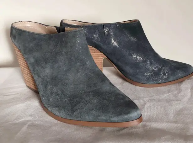 Charles by Charles David Charles David Nico Blue Teal Suede Mules
