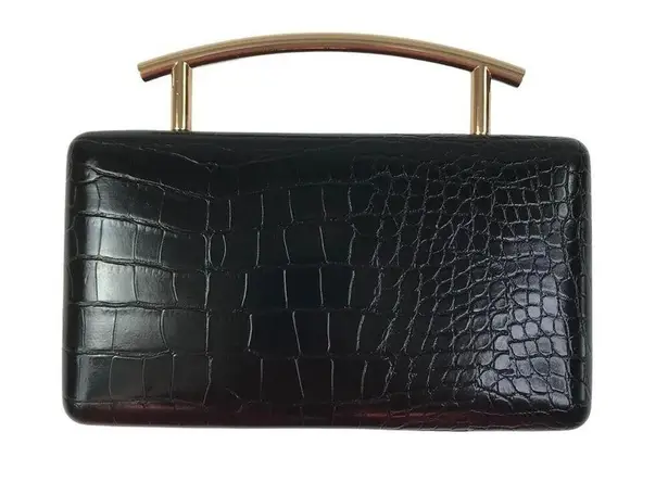 Urban Expression URBAN EXPRESSIONS Bag Box Claudette Black Coquette Preppy Party Boho Retro NWOT