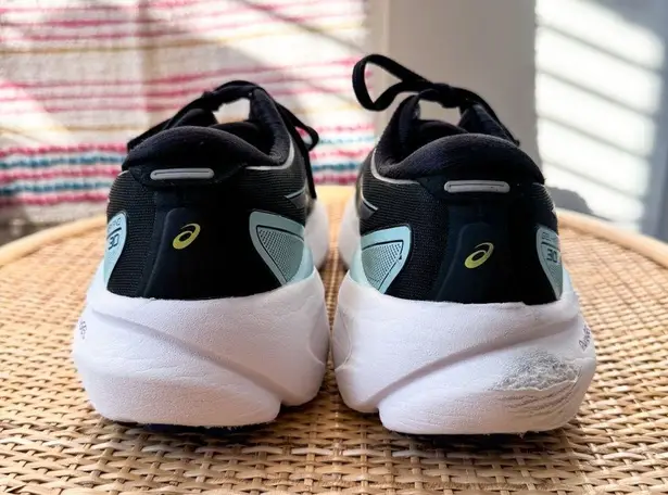 ASICS  Gel-Kayano 30 Black Glow Yellow Road Running Sneakers Women’s Size 7.5 thumbnail 5