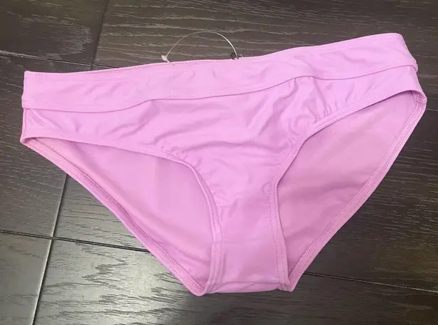 prAna Ramba Standard Rise Bikini Swim Bottoms Size Large Pink NEW Beach Surf