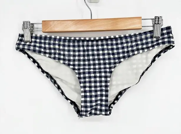 J.Crew  Matching Set Balconette Underwire Bikini 3 Piece Gingham Women's 32C XS